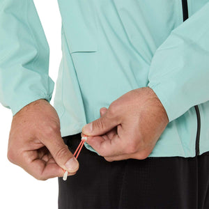 Asics Metarun Waterproof Jacket Men Oasis Green ג'קט ריצה לגברים