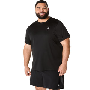 Asics Core SS Top Men Black חולצת ריצה לגברים אסיקס