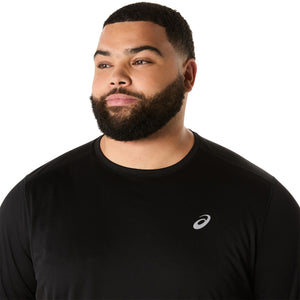 Asics Core SS Top Men Black חולצת ריצה לגברים אסיקס