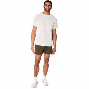 Asics Core Ss Top Man Cream חולצת ריצה אסיקס לגברים