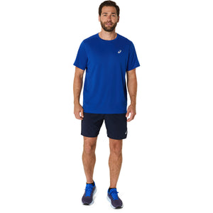 Asics Core SS Top Men Blue חולצת ריצה לגברים אסיקס