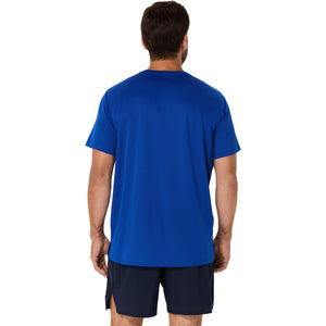 Asics Core SS Top Men Blue חולצת ריצה לגברים אסיקס