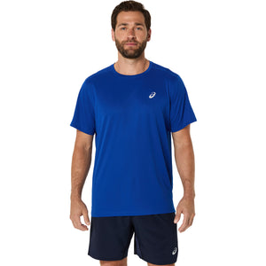 Asics Core SS Top Men Blue חולצת ריצה לגברים אסיקס