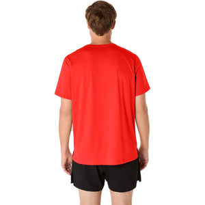 Asics Core Ss Top Man Flash Red חולצת ריצה אסיקס לגברים