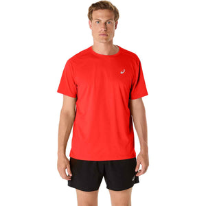 Asics Core Ss Top Man Flash Red חולצת ריצה אסיקס לגברים