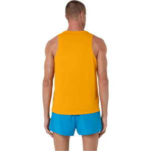 Asics Asics Core Singlet Men Yamabuki גופיית ריצה לגברים
