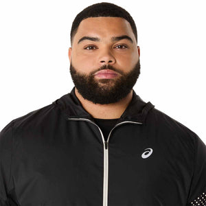 Asics Icon Jacket Man Performance Black ג'קט ריצה אסיקס לגברים