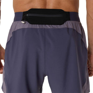 Asics Road 5In Short Men Indigo Fog Lavender Grey מכנסי ריצה לגברים