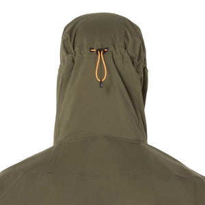 Asics Fujitrail Elite Waterproof Jacket Man Mantle Green ג'קט ריצה עמיד למים לגברים