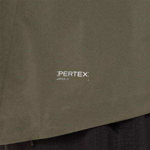 Asics Fujitrail Elite Waterproof Jacket Man Mantle Green ג'קט ריצה עמיד למים לגברים