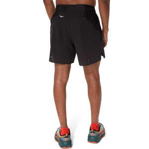 Asics Fujitrail Elite Short Man Performance Black מכנסי ריצה קצרים אסיקס לגברים