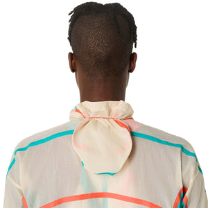 Asics Limited Series Road Packable Jacket Men Birch מעיל ריצה לגברים