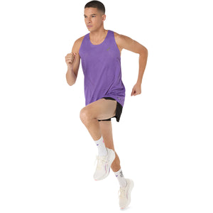 Asics Metarun Singlet Man Edo Purple גופיית ריצה לגברים