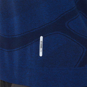 Asics Road Seamless Ss Top Man Midnight חולצת ריצה אסיקס לגברים