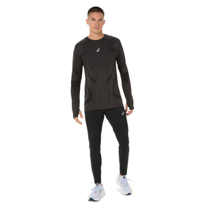 Asics Road Seamless Ls Top Man Performance Black חולצת ריצה ארוכה אסיקס לגברים