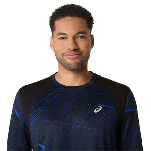 Asics Road Lite Show Ss Top Man Performance Black חולצת ריצה אסיקס לגבר