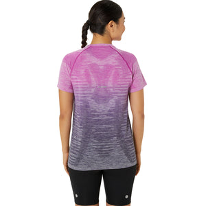 Asics Seamless SS Top Bold Magenta Blue Expanse חולצת אסיקס לנשים