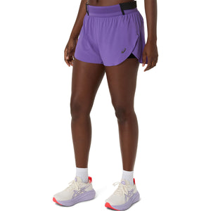 Asics Metarun Split Short Women Edo Purple מכנסי ריצה לנשים