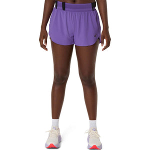 Asics Metarun Split Short Women Edo Purple מכנסי ריצה לנשים
