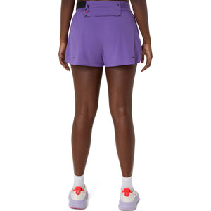 Asics Metarun Split Short Women Edo Purple מכנסי ריצה לנשים