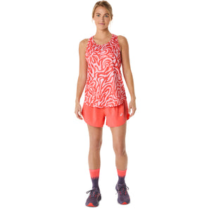 Asics Road 3.5In Short Coral Reef Women מכנסי ריצה נשים אסיקס