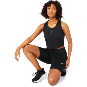 Asics Road High Waist 8In Sprinter Woman Performance Black מכנסי ריצה לנשים