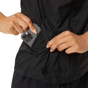 Asics Metarun Packable Gilet Women Performance Black אפוד ריצה אסיקס