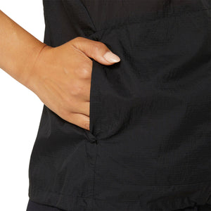 Asics Metarun Packable Gilet Women Performance Black אפוד ריצה אסיקס