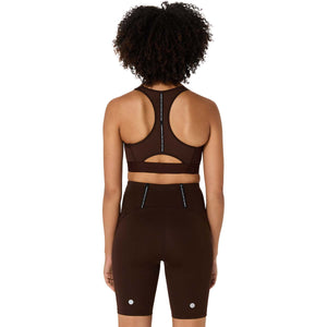 Asics Road Compression Bra Women Coffee גופיית ריצה לנשים