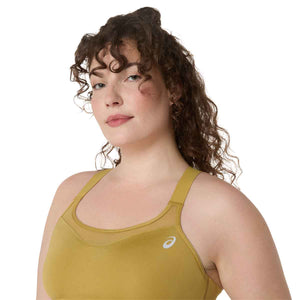 Asics Road Combination Bra Woman Lemongrass חזיית ריצה לנשים