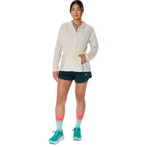 Asics Road Packable Jacket Women Birch ג'קט ריצה לנשים