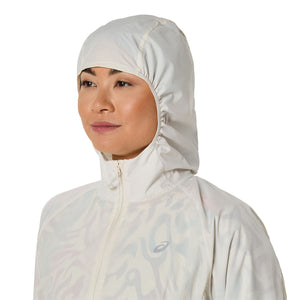 Asics Road Packable Jacket Women Birch ג'קט ריצה לנשים