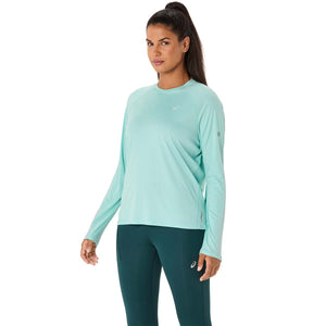 Asics Road Lite-Show Ls Top Women Oasis Green חולצת ריצה לנשים