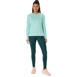 Asics Road Lite-Show Ls Top Women Oasis Green חולצת ריצה לנשים