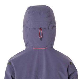 Asics Metarun Waterproof Jacket Women Greyish Purple מעיל ריצה לנשים