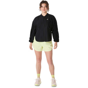 Asics Nagino Run Adjustable Jacket Women Performance Black ג'קט ריצה לנשים