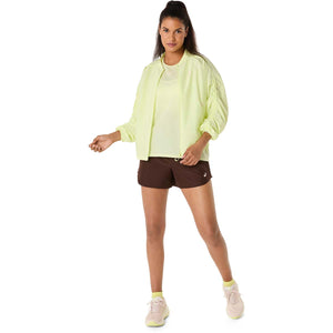 Asics Nagino Run Adjustable 4In Short Women Coffee מכנסי ריצה לנשים