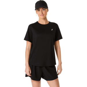 Asics Core Ss Top Women Performance Black חולצת ריצה לנשים אסיקס