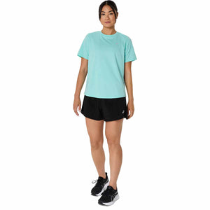 Asics Core Ss Top Women Illuminate Mint חולצת ריצה לנשים אסיקס