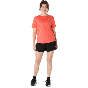 Asics Core Ss Top Women Coral Reef חולצת ריצה לנשים אסיקס