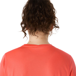 Asics Core Ss Top Women Coral Reef חולצת ריצה לנשים אסיקס