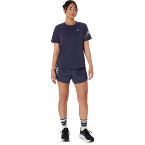 Asics Icon Ss Top Women Indigo Fog חולצת ריצה לנשים אסיקס