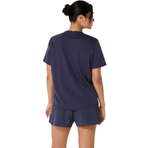 Asics Icon Ss Top Women Indigo Fog חולצת ריצה לנשים אסיקס