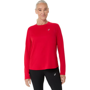 Asics Core LS Top Women Speed Red חולצת ריצה לנשים