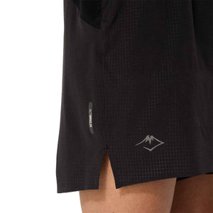 Asics Fujitrail Elite Short Woman Performance Black מכנס ריצה לנשים