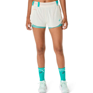 Asics Limited Series Metarun Split Short Women Birch מכנסי ריצה לנשים