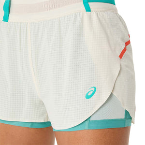 Asics Limited Series Metarun Split Short Women Birch מכנסי ריצה לנשים