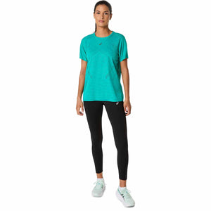 Asics Metarun Ss Top Women Wave Teal חולצת ריצה לנשים