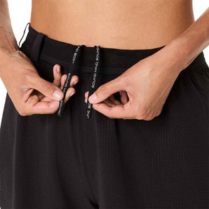 Asics Metarun Split Shorts Women Black מכנסי ריצה לנשים
