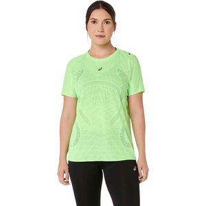 Asics Metarun SS Top Women Illuminate Green חולצת ריצה לנשים